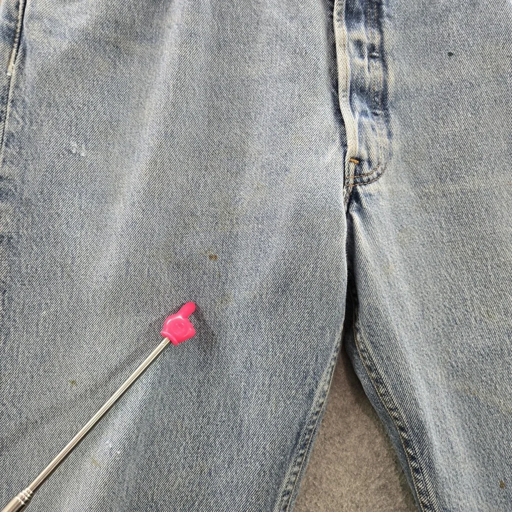VINTAGE Levi's 501 Men Jeans 36X30 Blue Denim Original Fit Straight Y2K READ